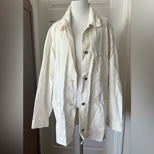 White Jean Jacket - Women’s 2x